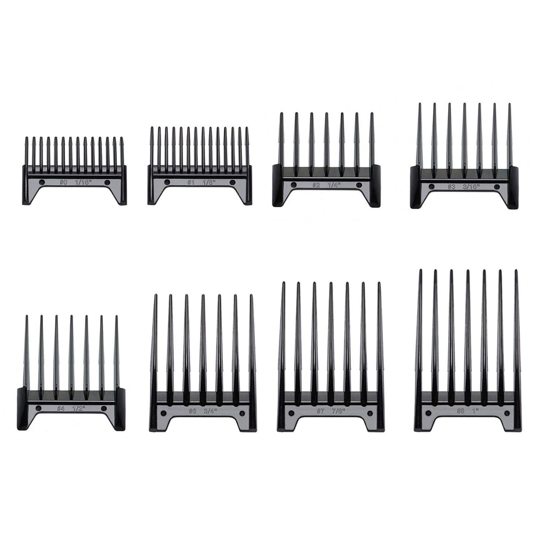 Set 8 Peines Máquina De Corte Oster