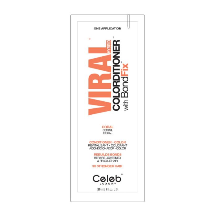 Acondicionador Con Color Viral 30ml Celeb