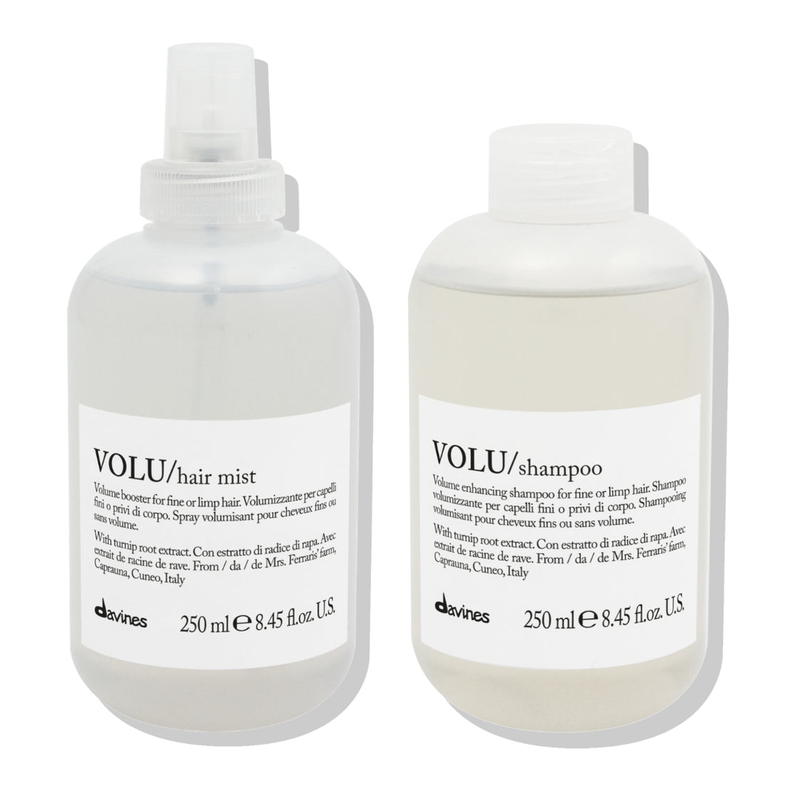 Pack Shampoo + Spray Volu Davines