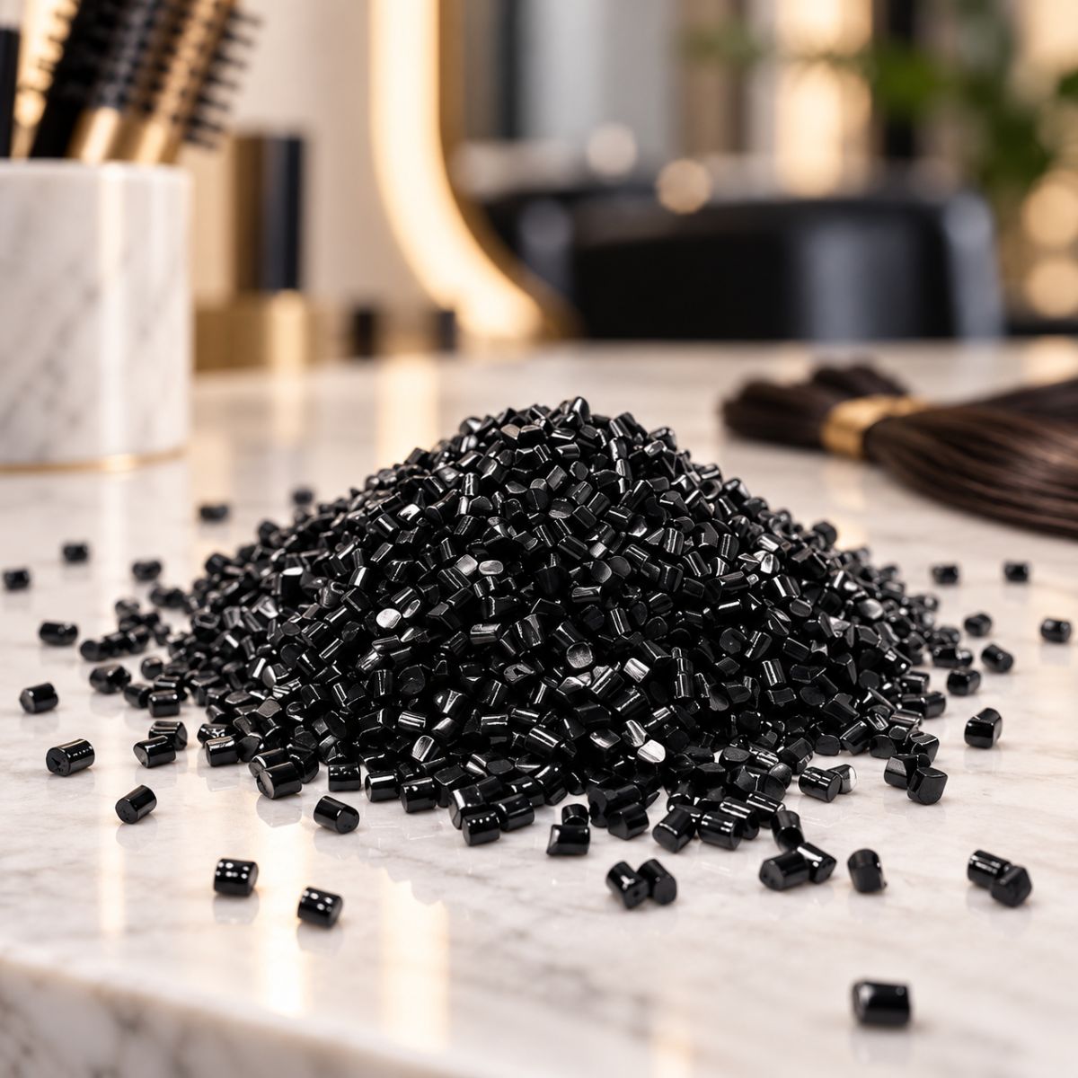 Keratina Granulada para Extensiones de Cabello 50 g Pichara