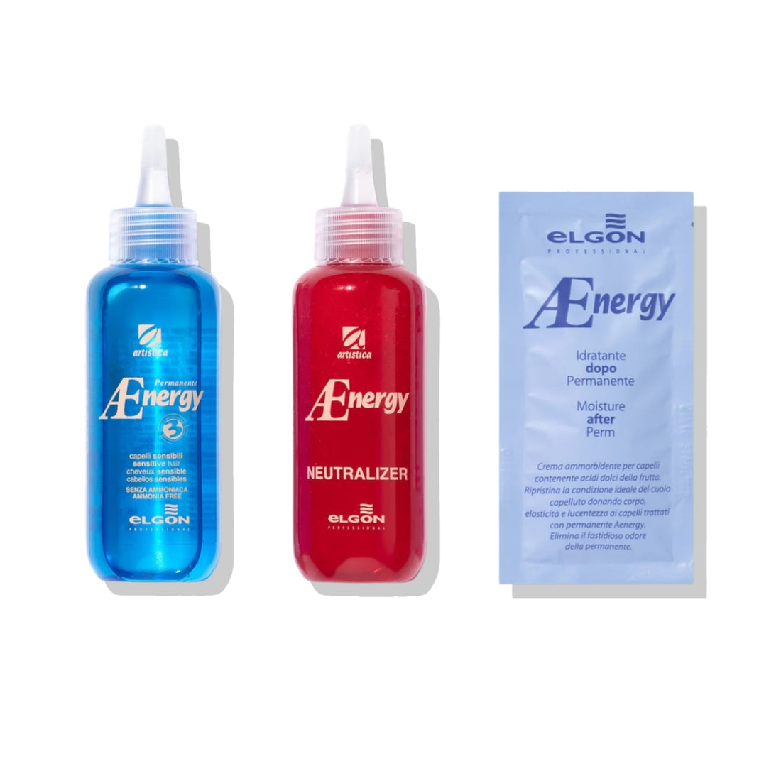 Permanente Aenergy 3 Sin Amoniaco Cabellos Sensibles Elgon
