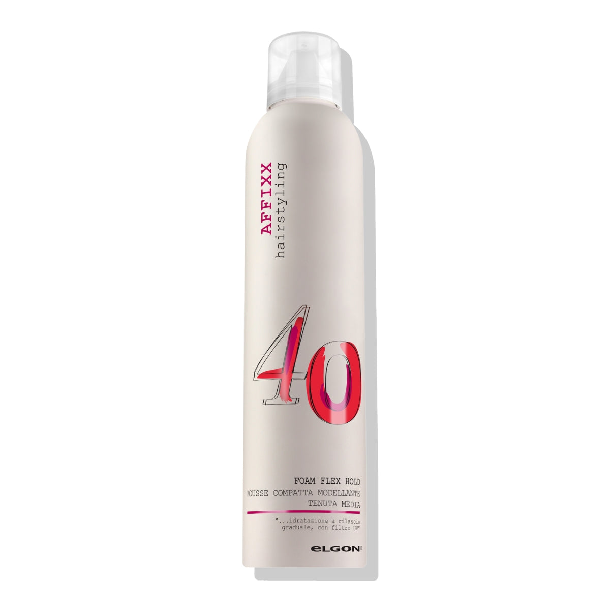 Mousse Modelador Affixx 40 Foam Flex Hold 300ml Elgon