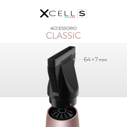 Secador Xcell Negro Gamma Piu