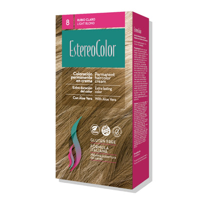 Kit Tintura Con Aloe Vera Estereocolor