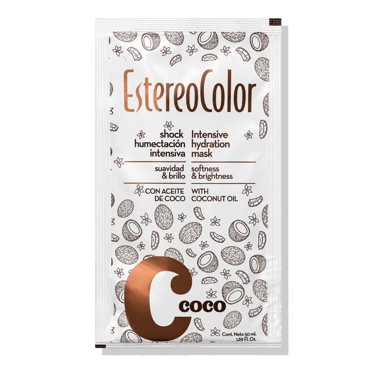 Mascarilla Capilar Shock Hidratante Coco Estereocolor