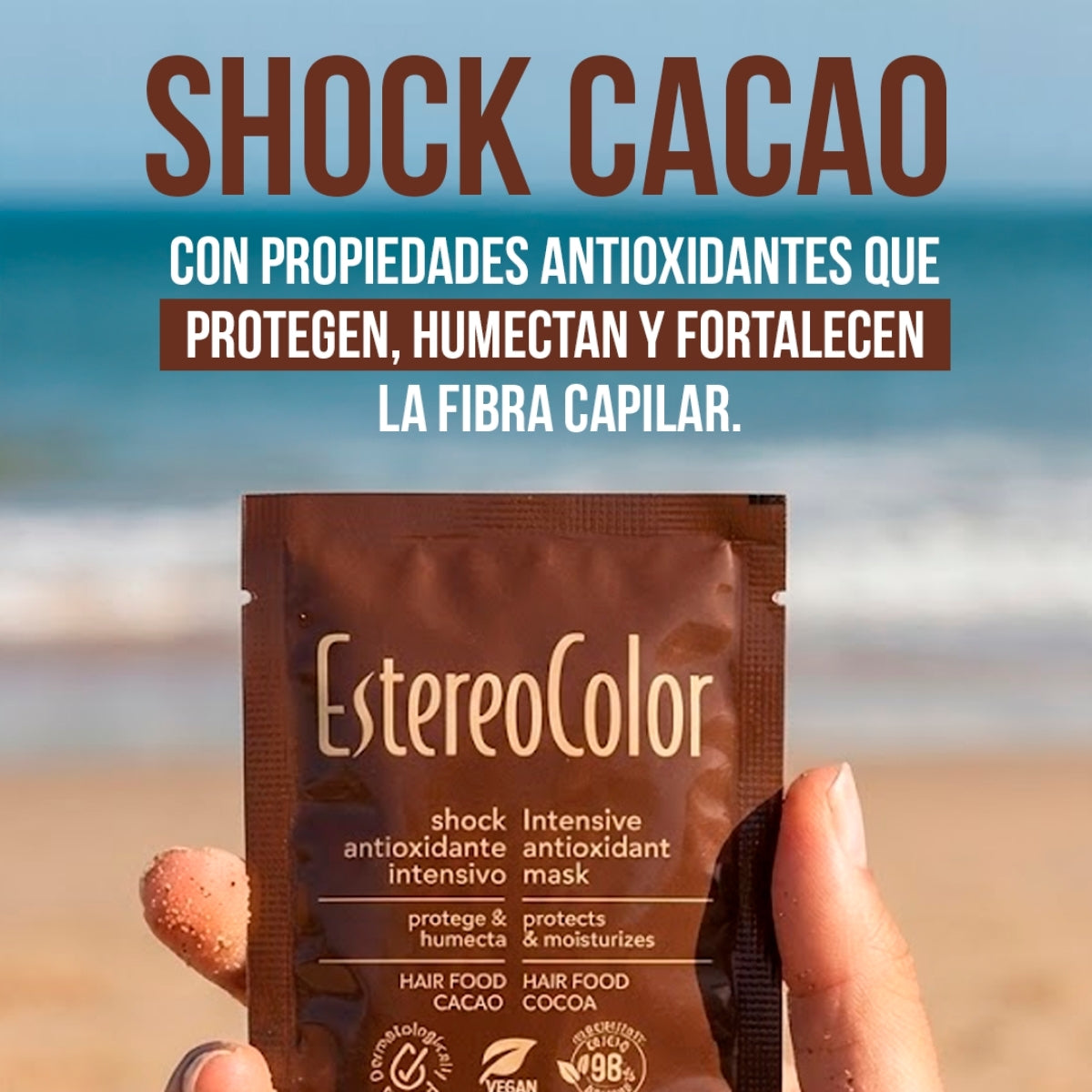 Mascarilla Capilar Shock Cacao Estereocolor