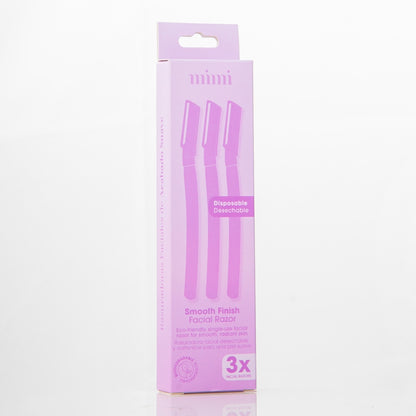 Rasuradora Facial Smooth Finish 3 Unidades Mimi