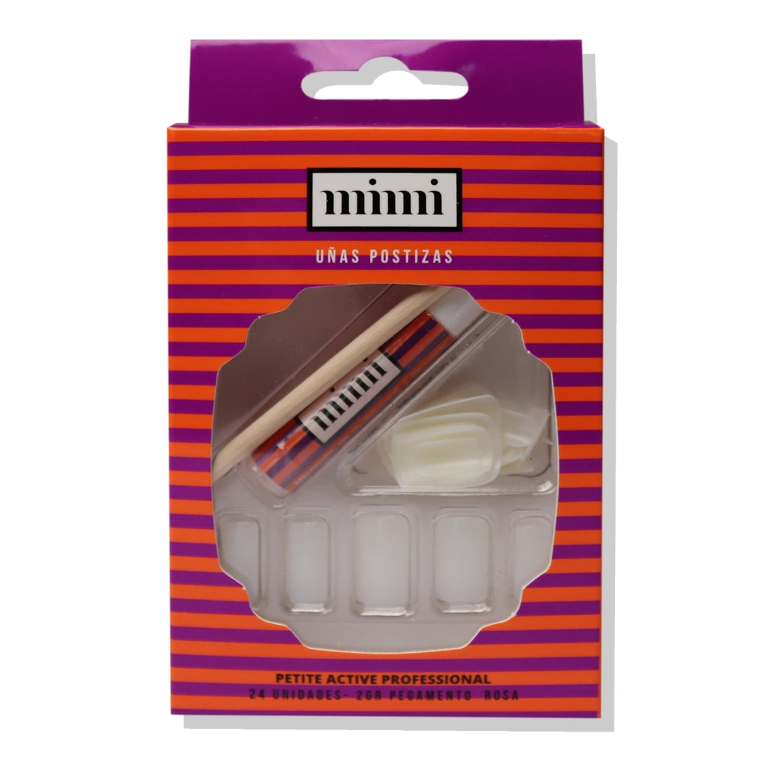 Uñas Postizas Con Pegamento Mimi