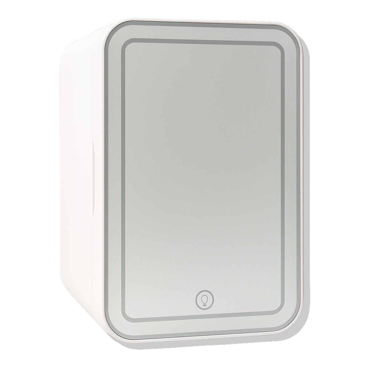 Mini Refrigerador Skincare Espejo Con Luz Led