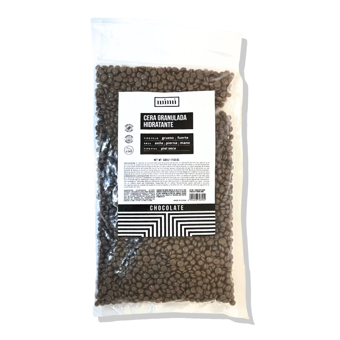 Cera Depilación Granulada Chocolate 500gr Mimi