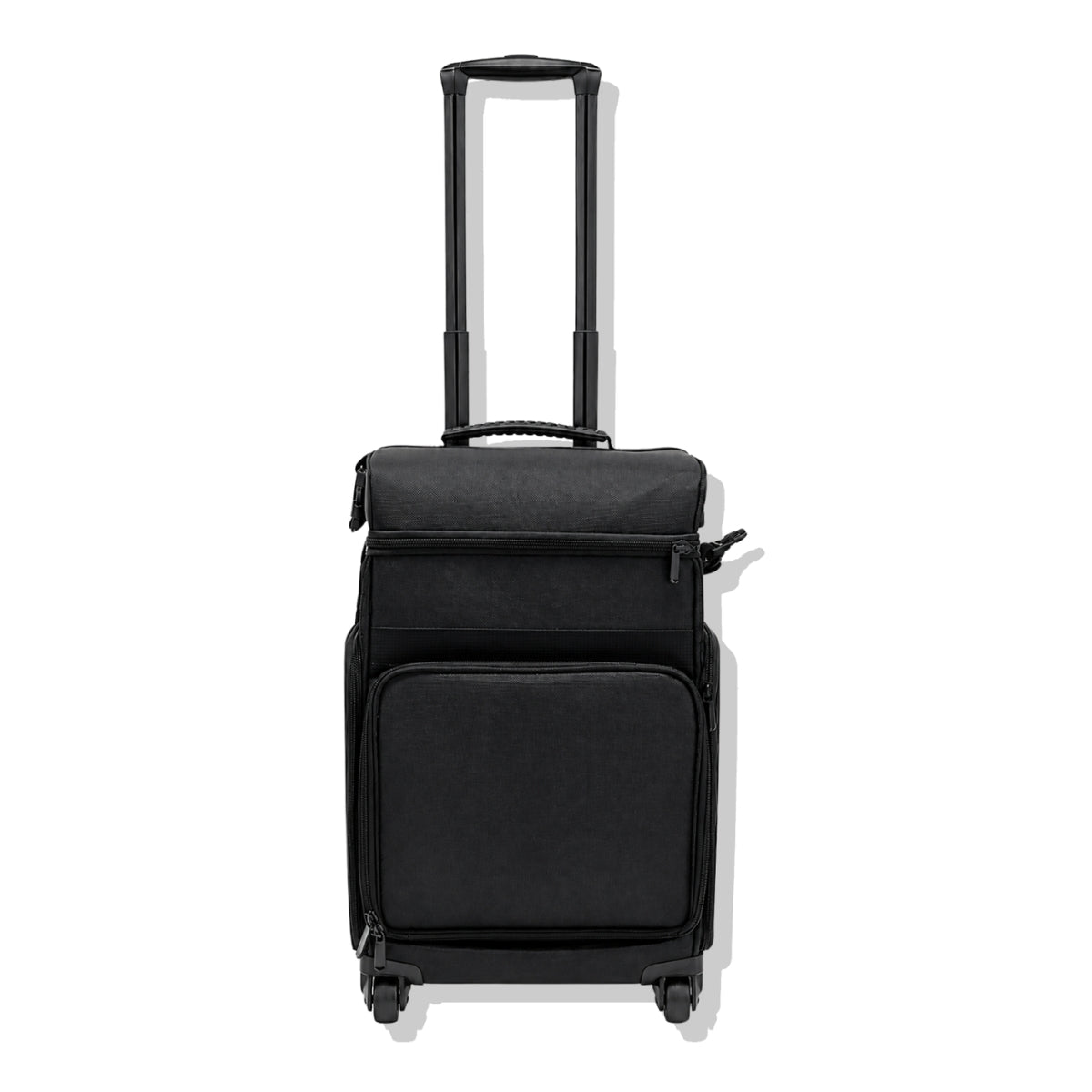 Maleta De Tela Con Ruedas Negra Tt-0080T-B Ricco