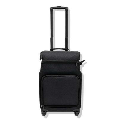 Maleta De Tela Con Ruedas Negra Tt-0080T-B Ricco