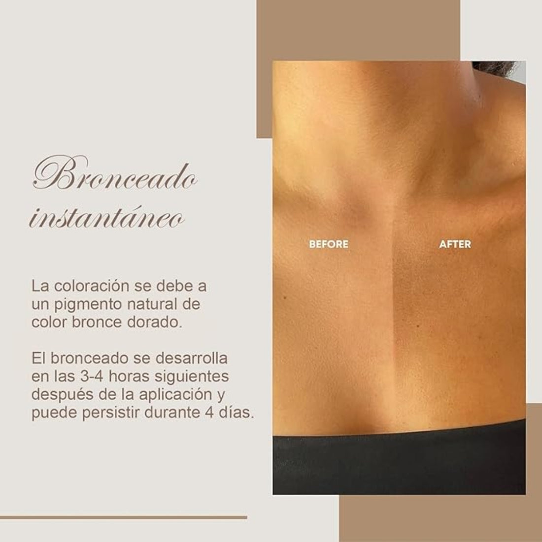 Mini Autobronceante Dorado Oscuro On The Go That So
