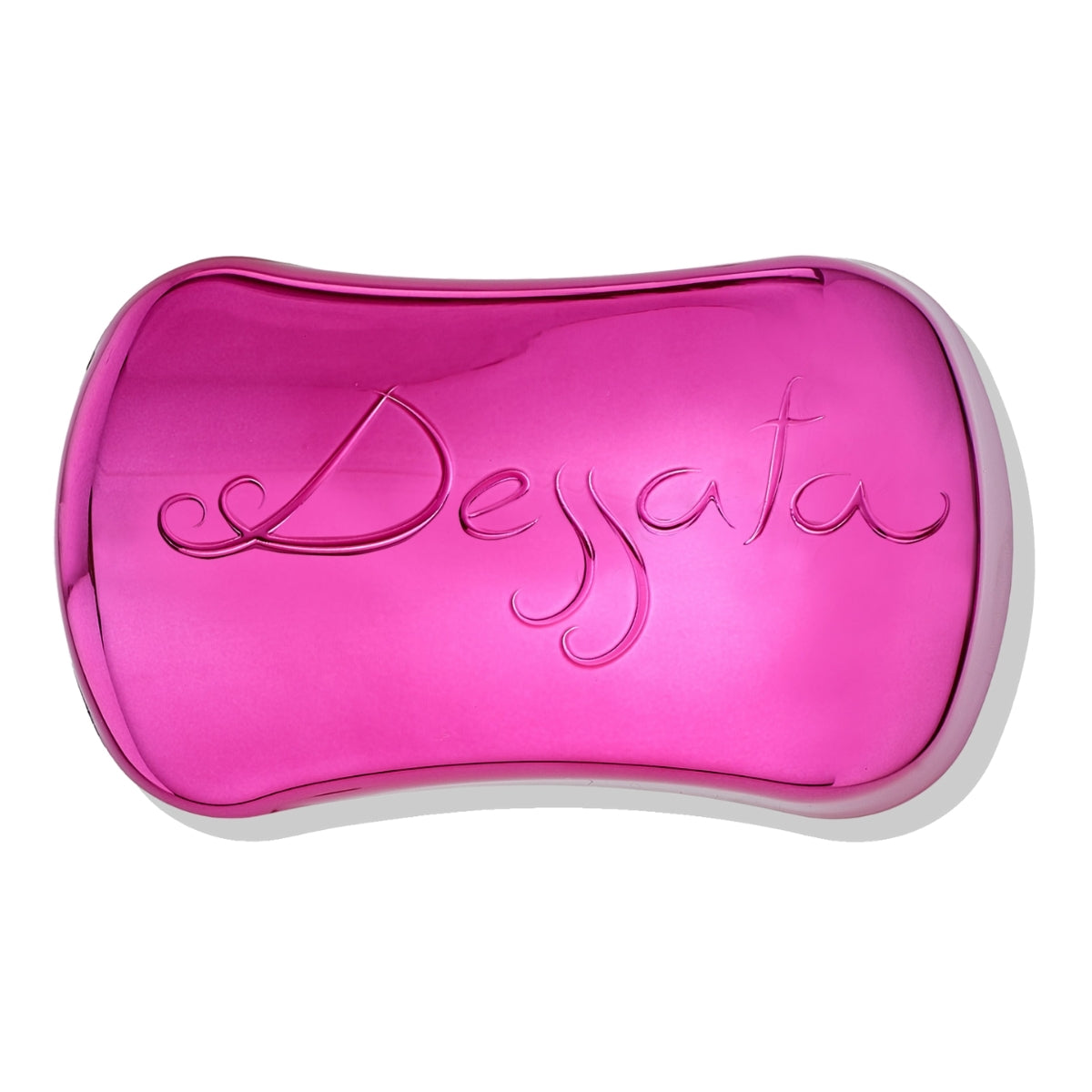 Cepillo Desenredante Fucsia Metal Negro Dessata