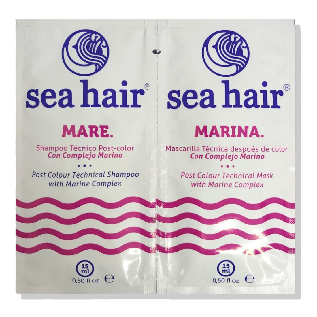 Sachet Shampoo + Mascarilla Post Coloración Sea Hair