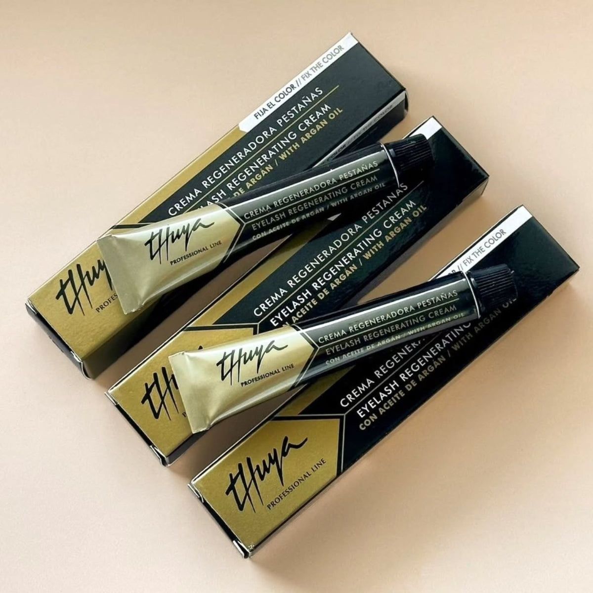 Crema Regeneradora Y Nutritiva Para Pestañas Aceite Argán Thuya