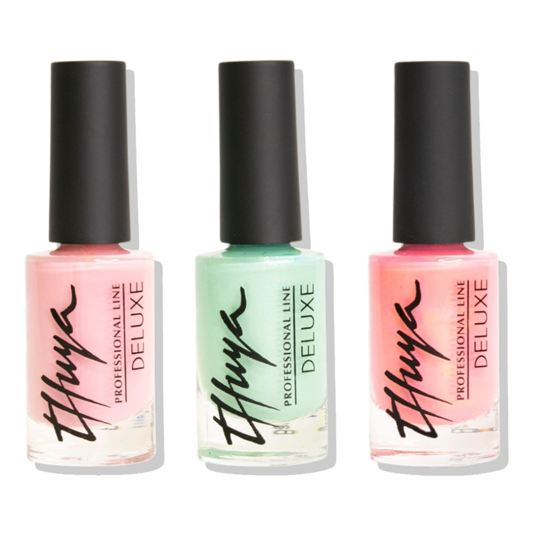 Kit Esmaltes Tradicional Tonos Pasteles Deluxe Sugar Thuya