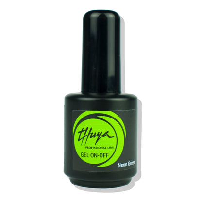 Esmalte Permanente Tonos Neón Gel On Off 14ml Thuya