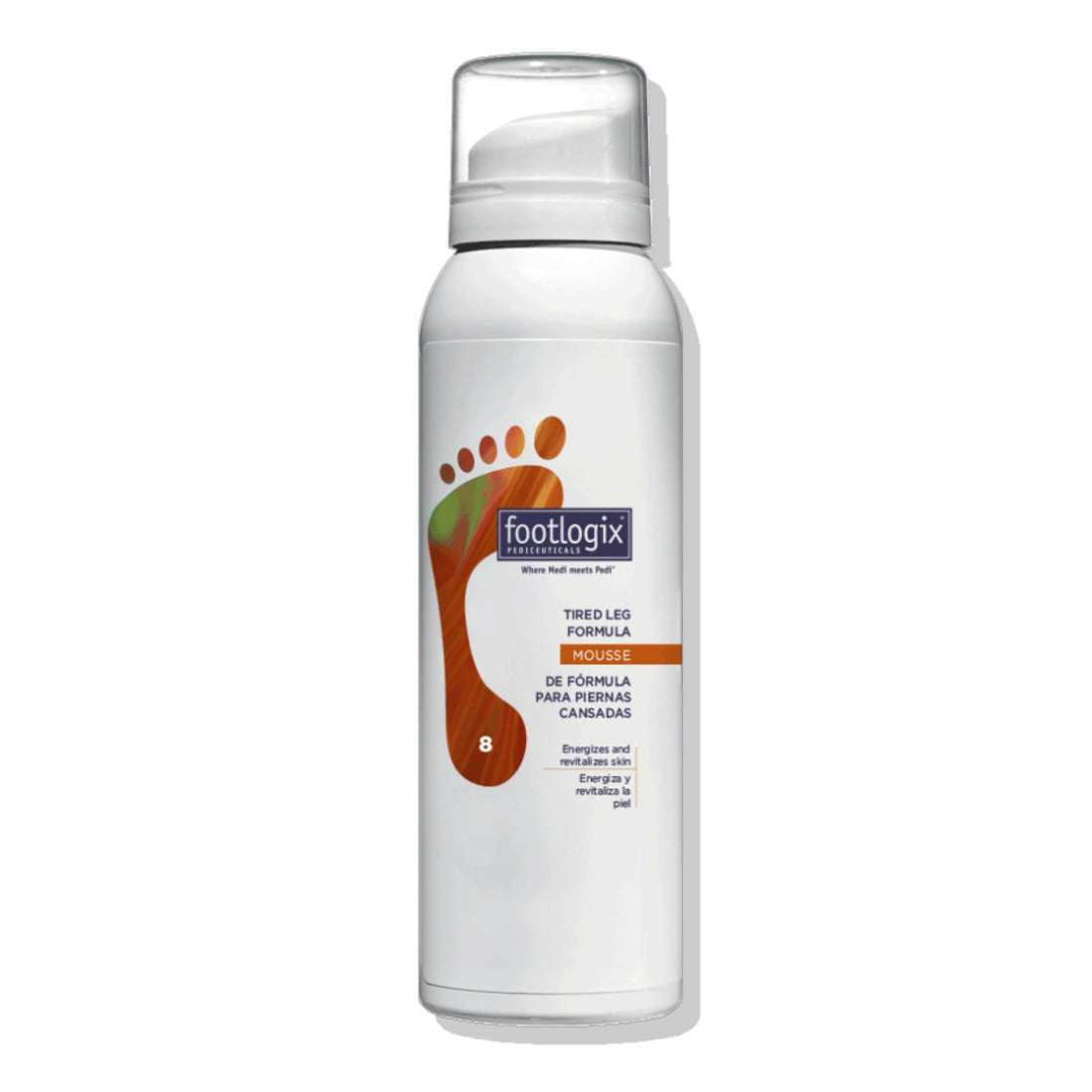 Mousse Para Piernas Cansadas 125 Ml Footlogix