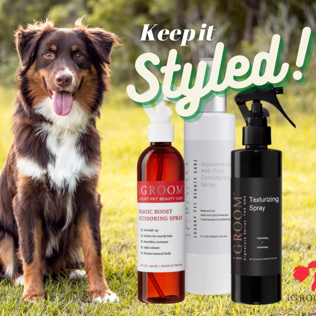 Spray Acondicionador Mascotas Pelaje Áspero Igroom