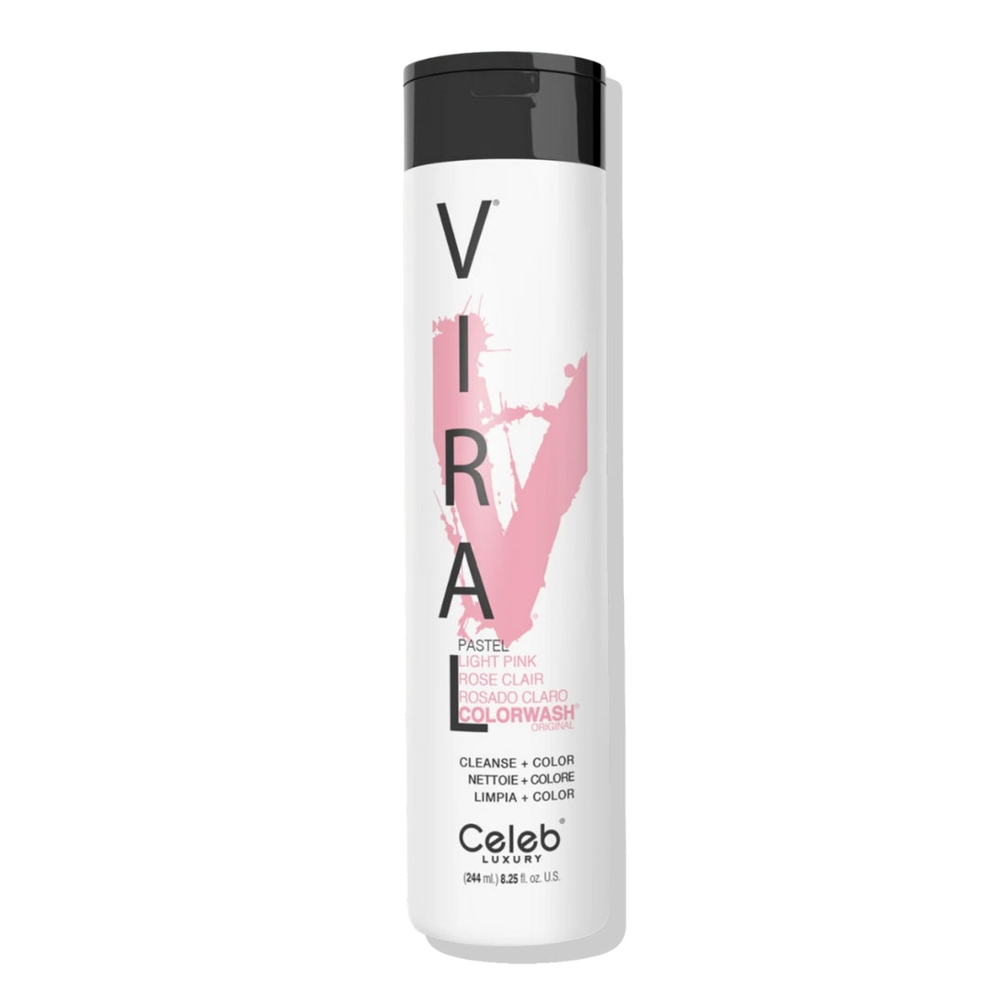 Shampoo Con Color Viral Tonos Pasteles Celeb