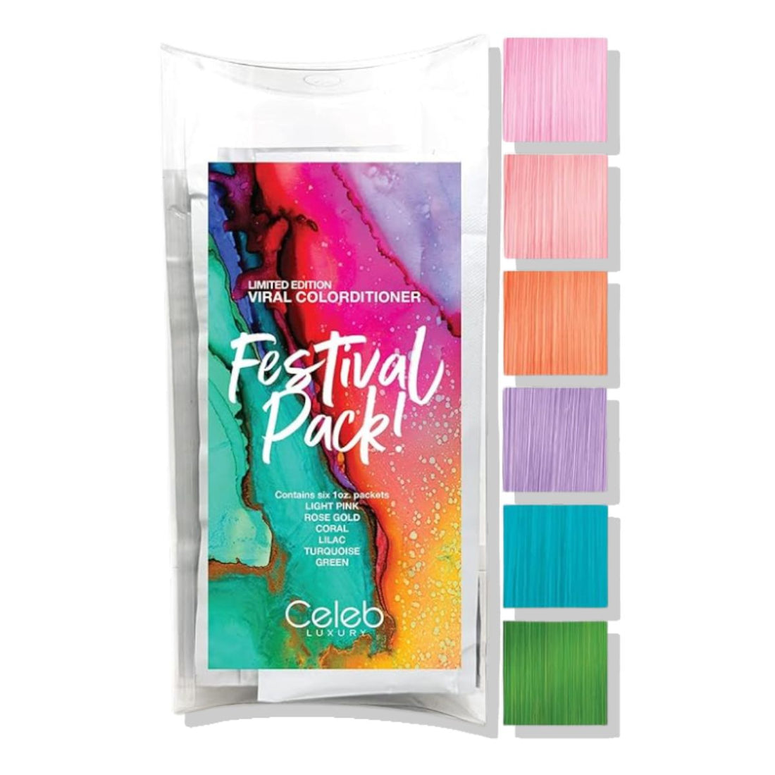 Pack Sachet Acondicionador Festival 6 Unidades Celeb