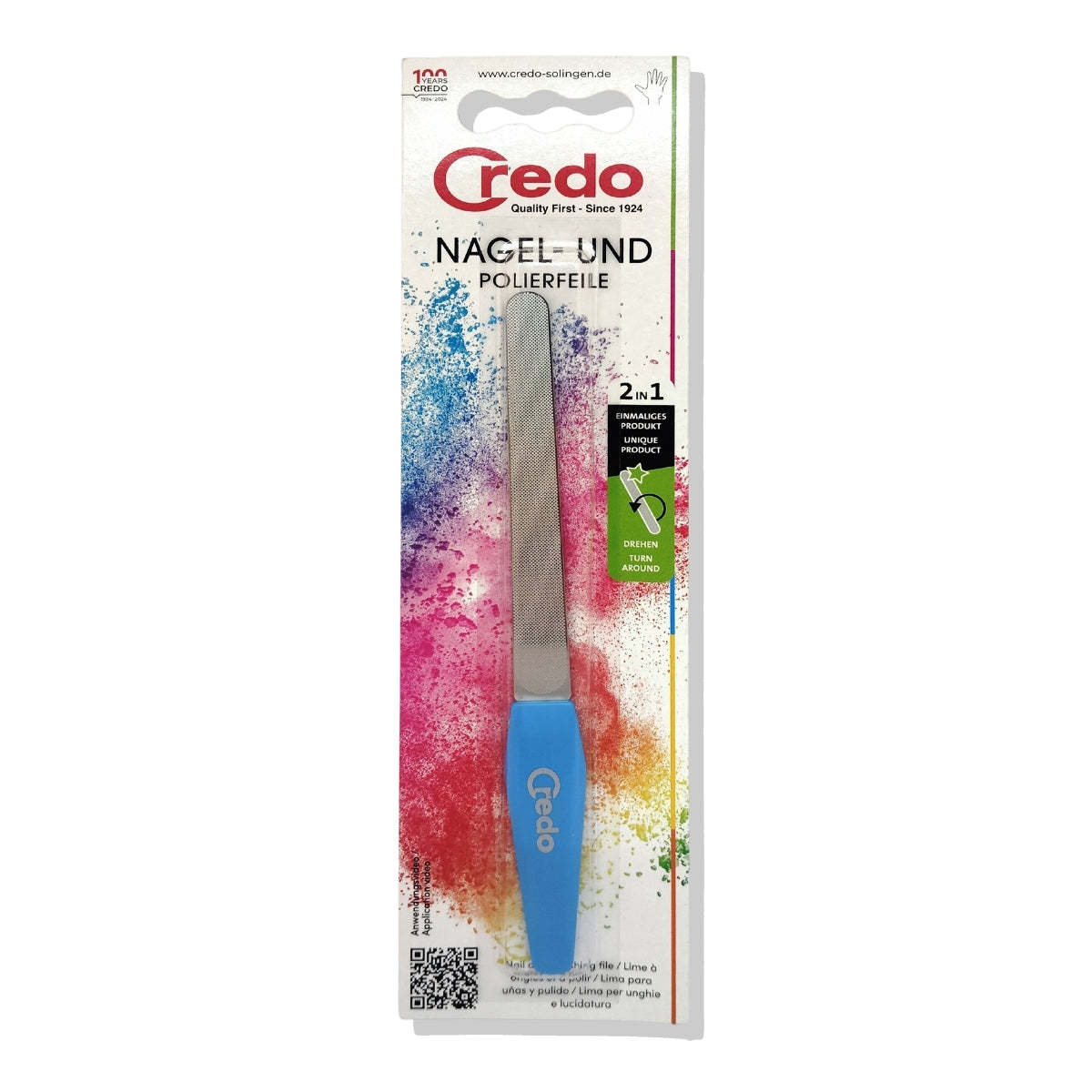 Lima y Pulidor Uñas Metalico Credo
