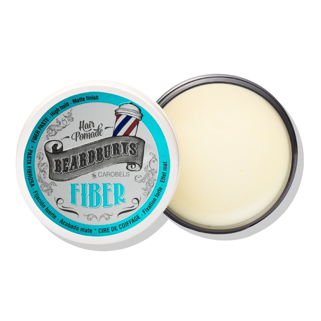 Cera Fijación Fuerte Acabado Mate Fiber Beardburys