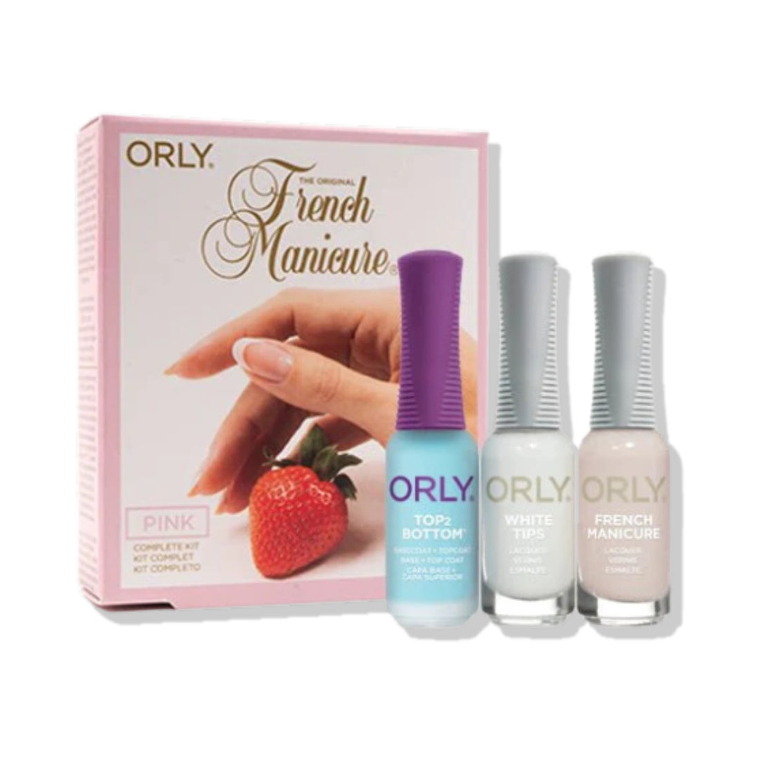 Kit Manicure Francesa Pink Orly