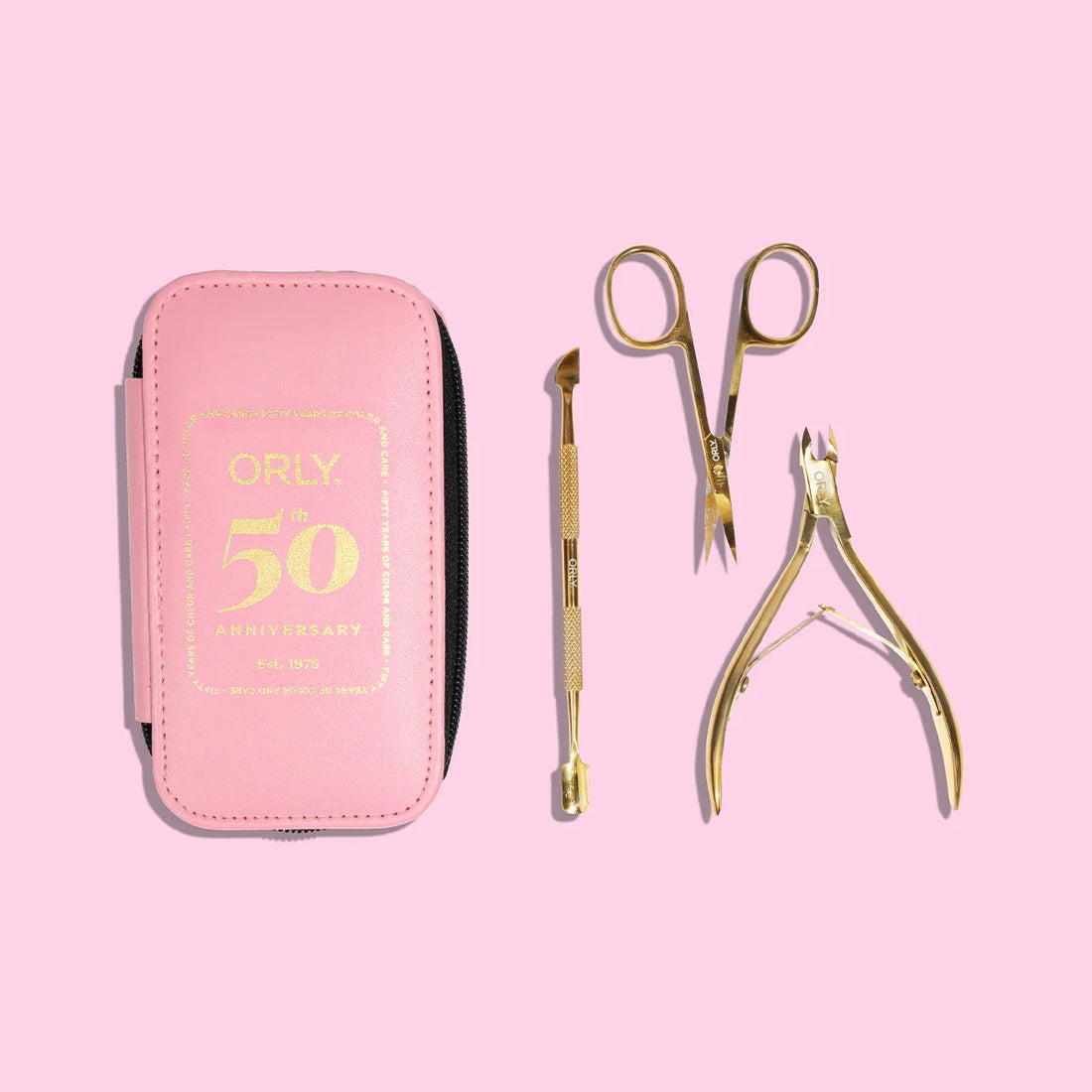 Kit Profesional Manicure Gold 50th Anniversary Orly