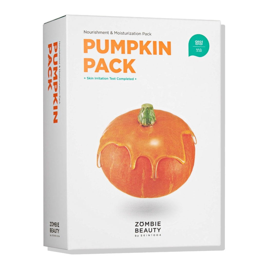 Mascarilla Facial Hidratante y Nutritiva Zombie Pumpkin 16 Unidades Skin1004