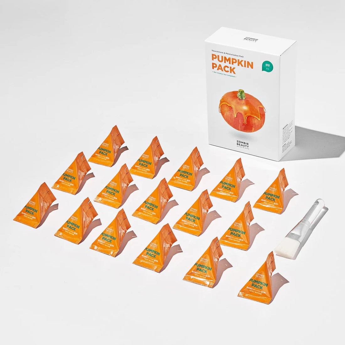 Mascarilla Facial Hidratante y Nutritiva Zombie Pumpkin 16 Unidades Skin1004