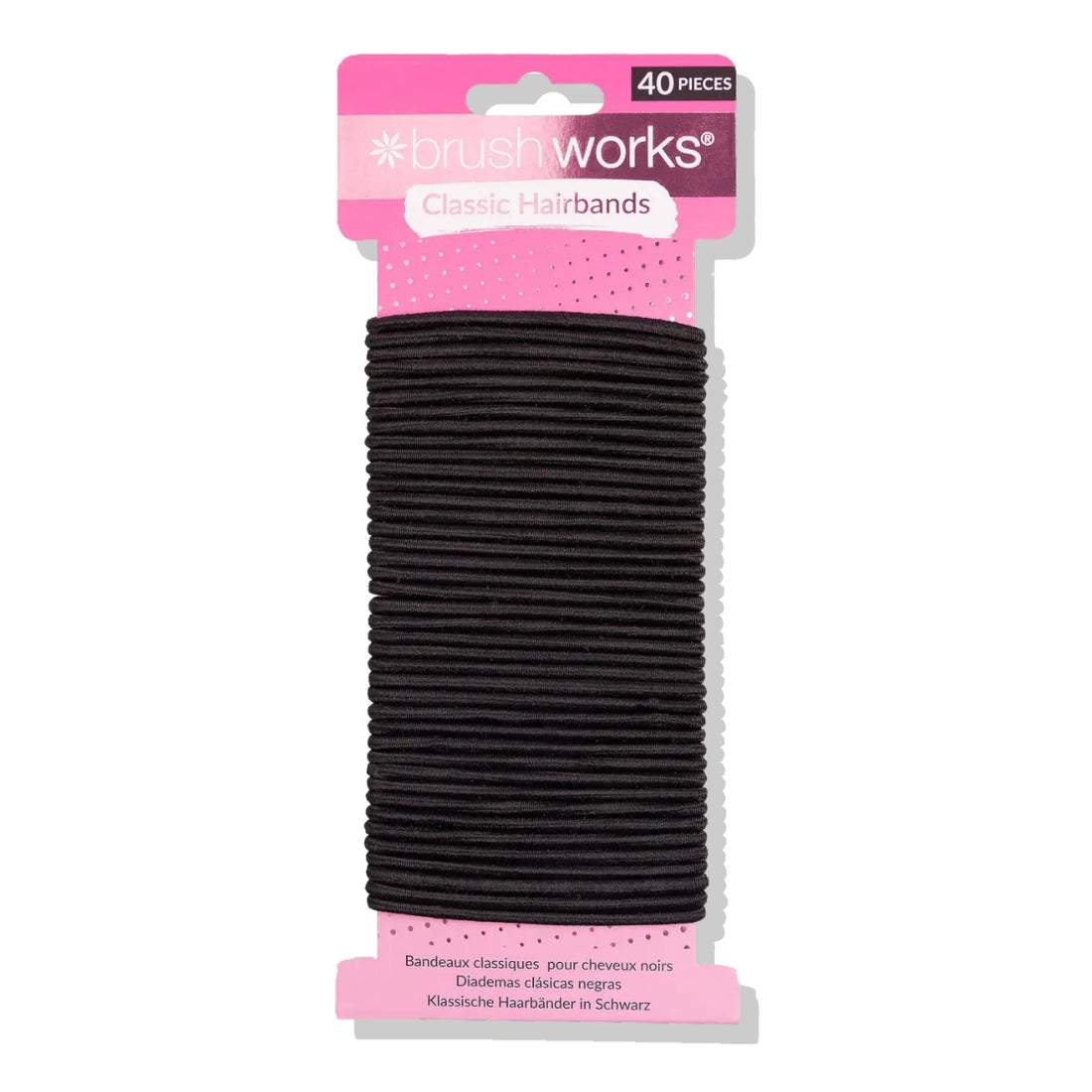 Pack Colets Negro 40 Unidades Brushworks