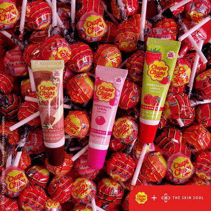 Bálsamo Labial Hidratante Choco Vainilla Chupa Chups