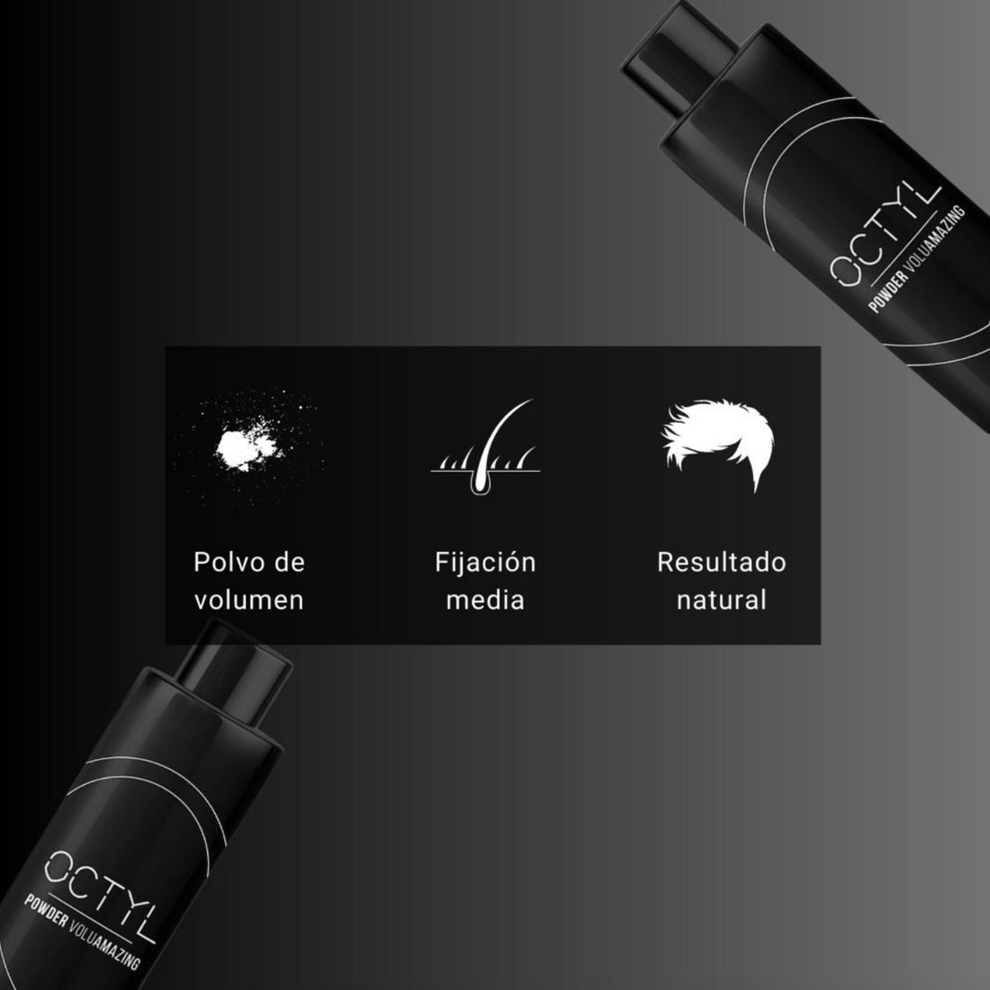 Polvo Fijación Media Voluminizador Octyl
