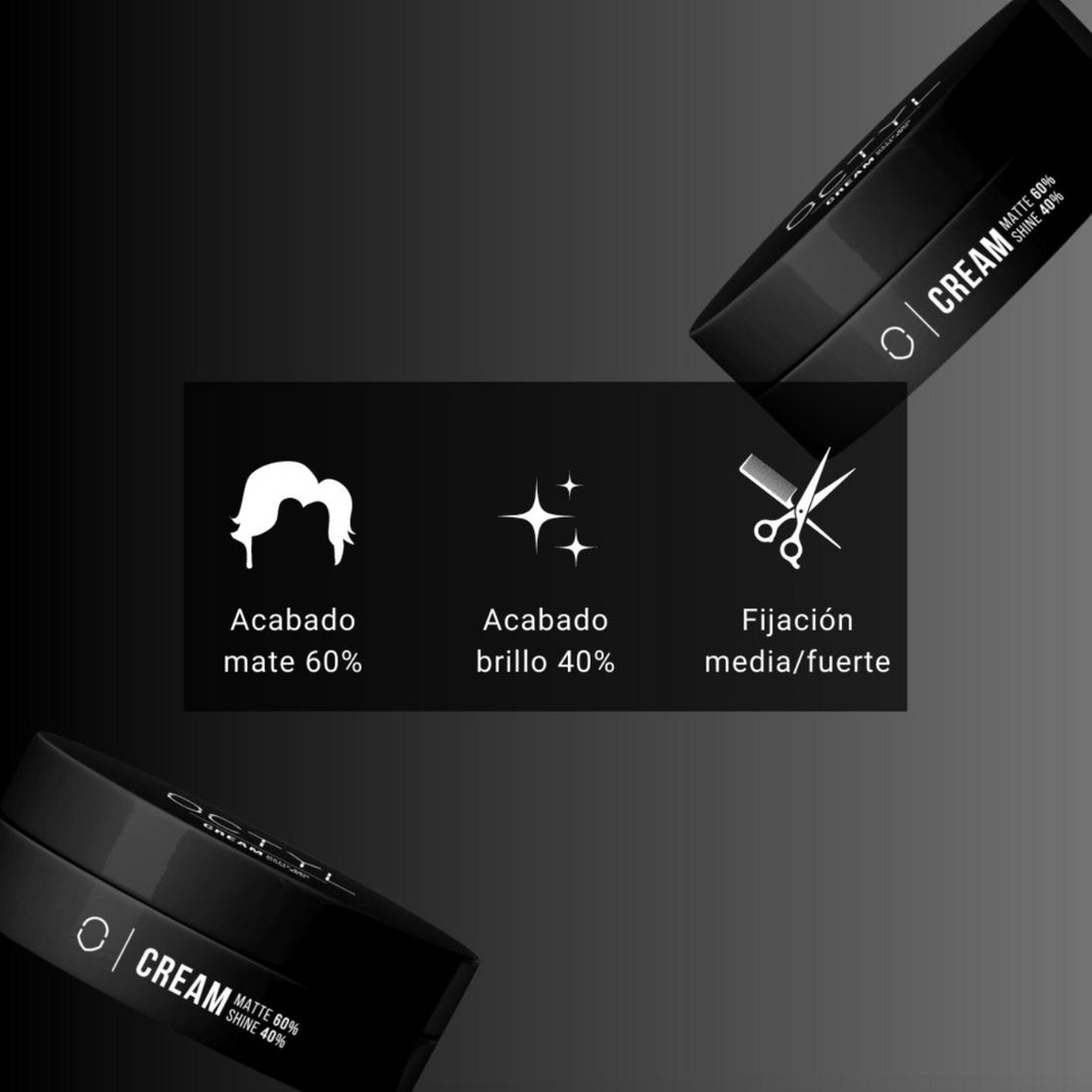 Cera Fijación Media Fuerte Acabado Natural Octyl