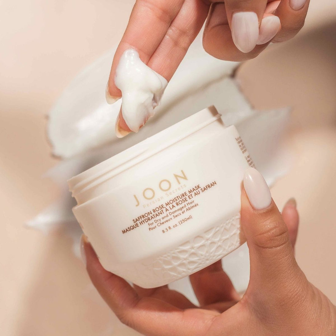 Mascarilla Capilar Hidratante Azafrán y Rosa Joon