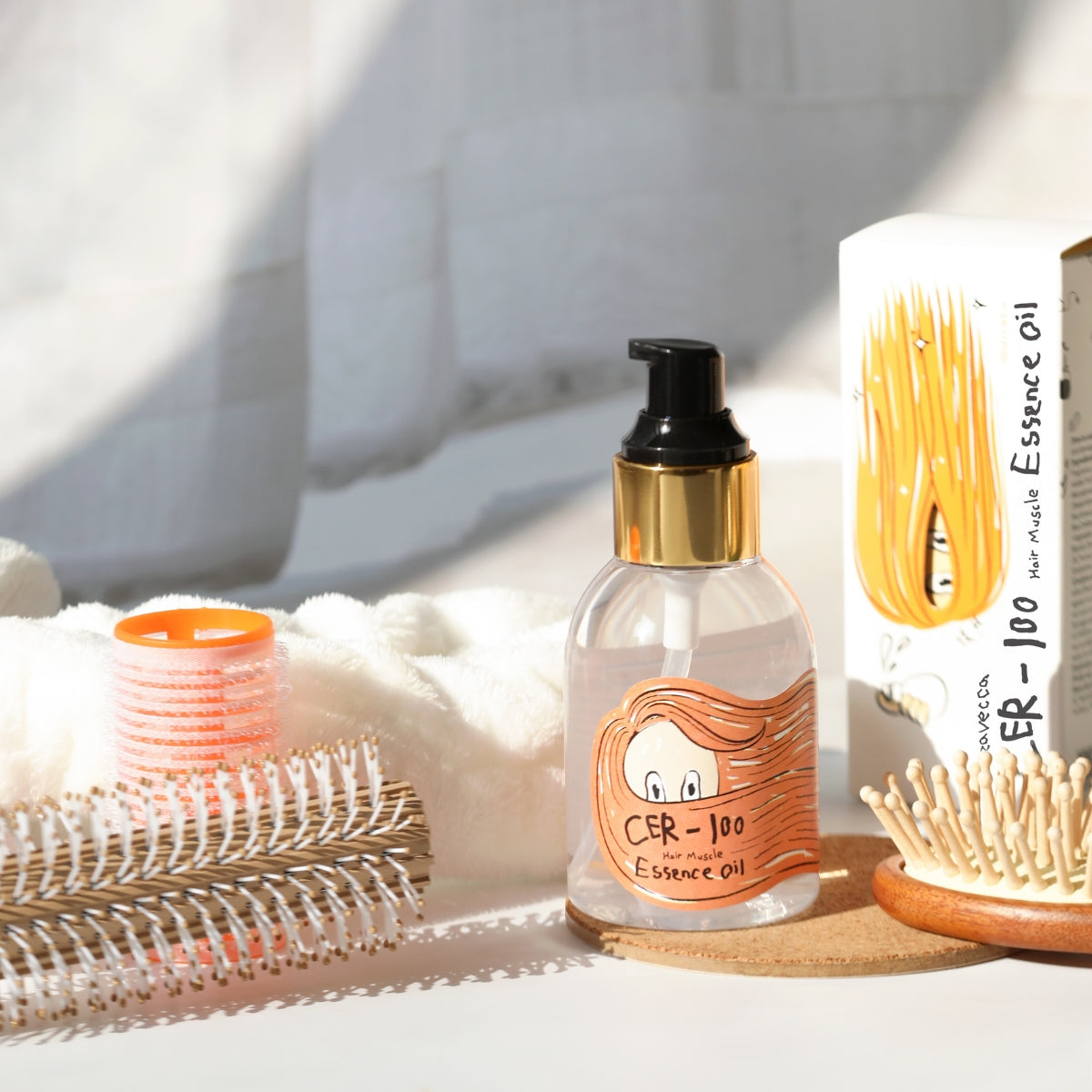 Óleo Reparación y Brillo Intenso Con Colágeno CER-100 Elizavecca