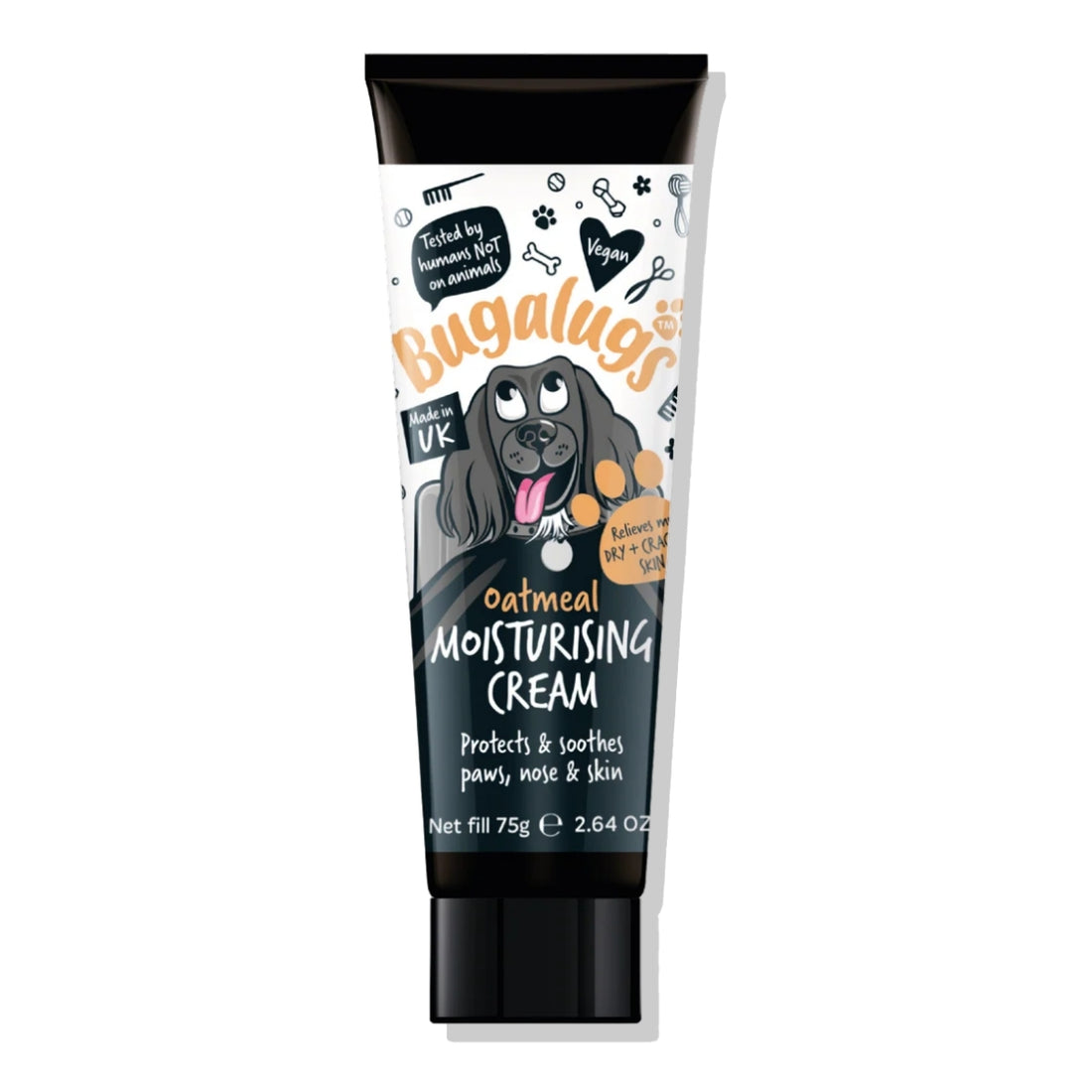 Crema Mascotas Calmante Avena Bugalugs