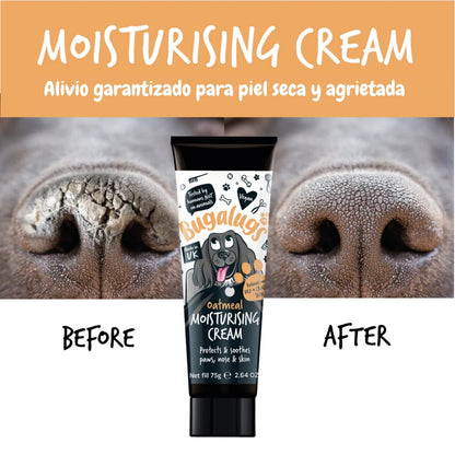 Crema Mascotas Calmante Avena Bugalugs