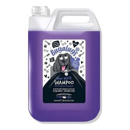Shampoo Mascotas Iluminador Maxi White Bugalugs