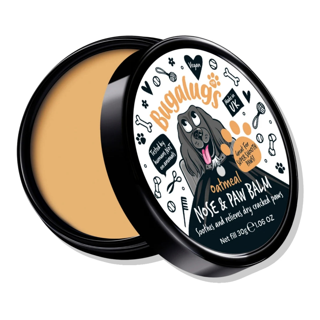 Bálsamo Mascotas Protector Para Patas y Nariz Bugalugs