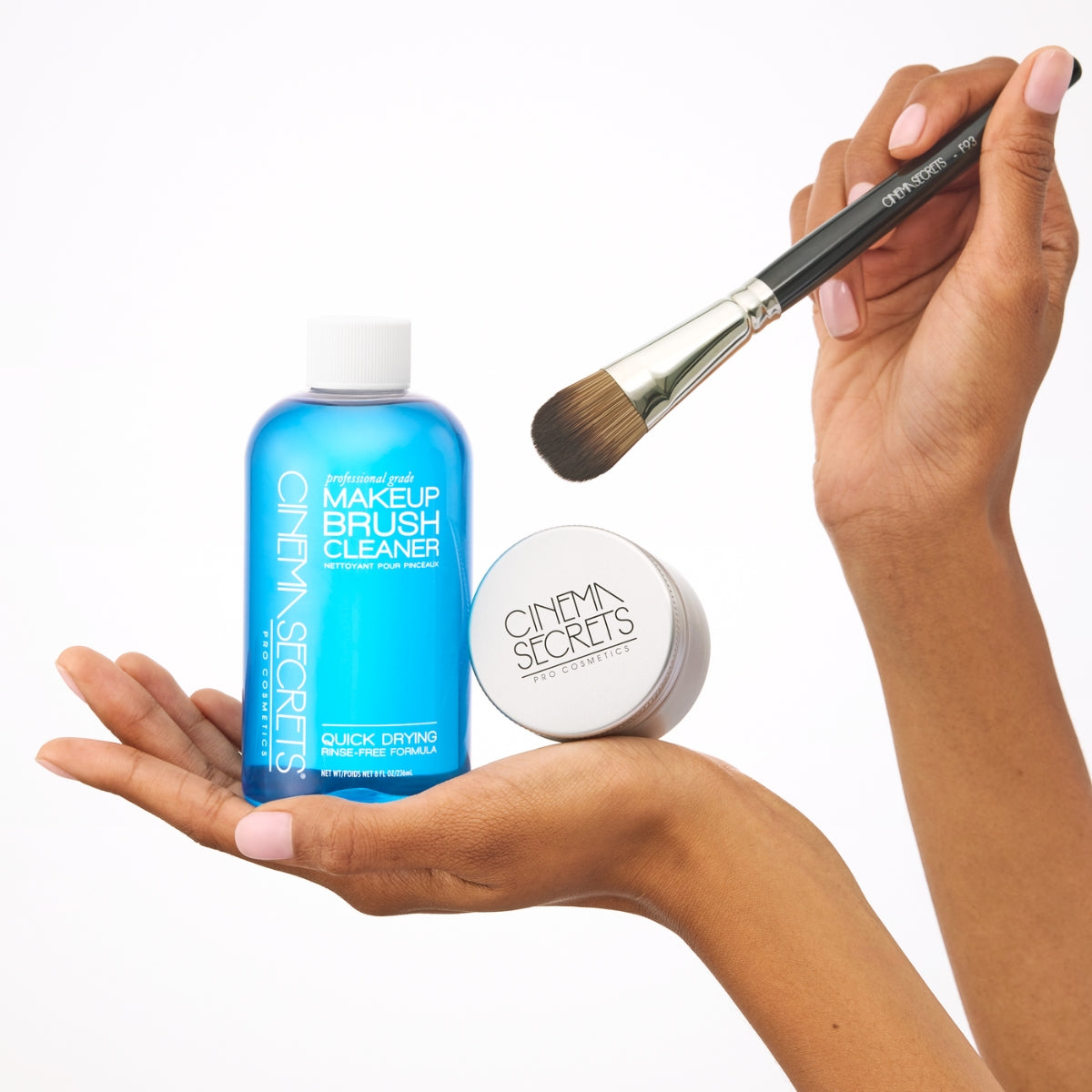 Kit Limpiador Brochas De Maquillaje Cinema Secrets