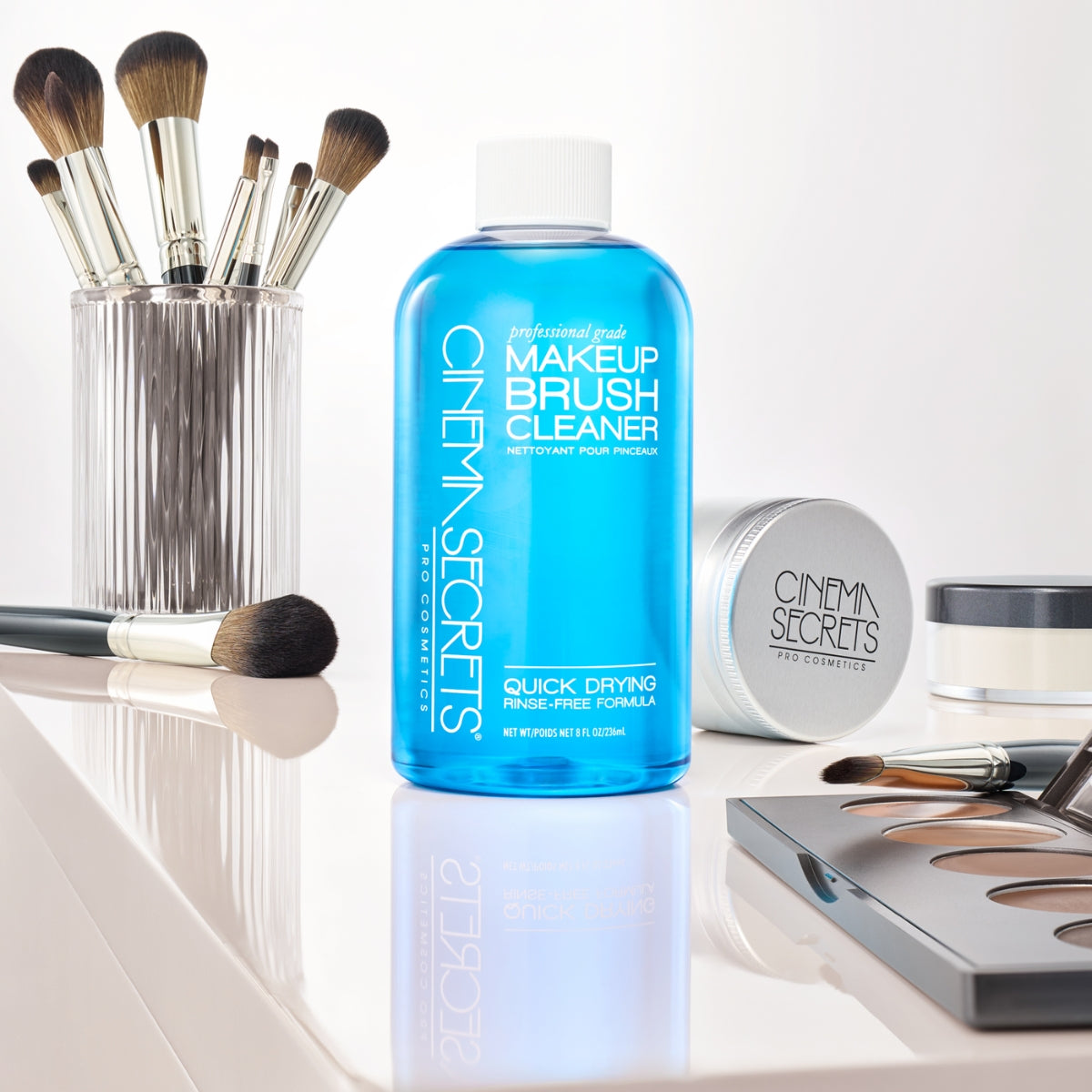 Kit Limpiador Brochas De Maquillaje Cinema Secrets