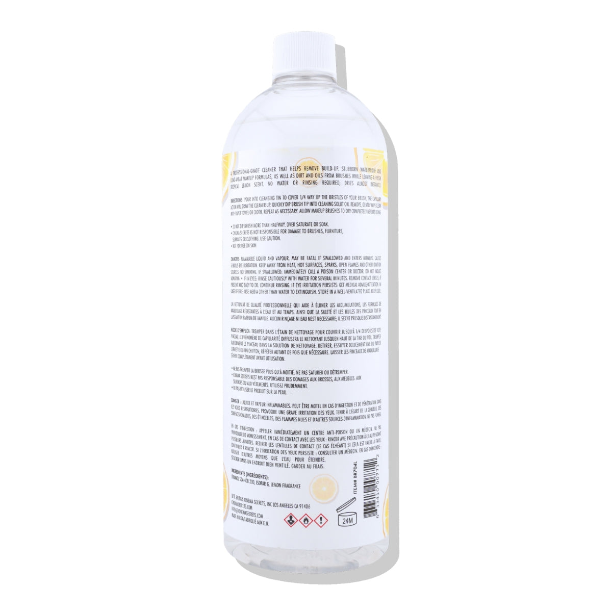 Limpiador Brochas De Maquillaje Limon Cinema Secrets