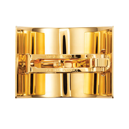 Barrette Dorado Isotipo Logo 18K Balmain