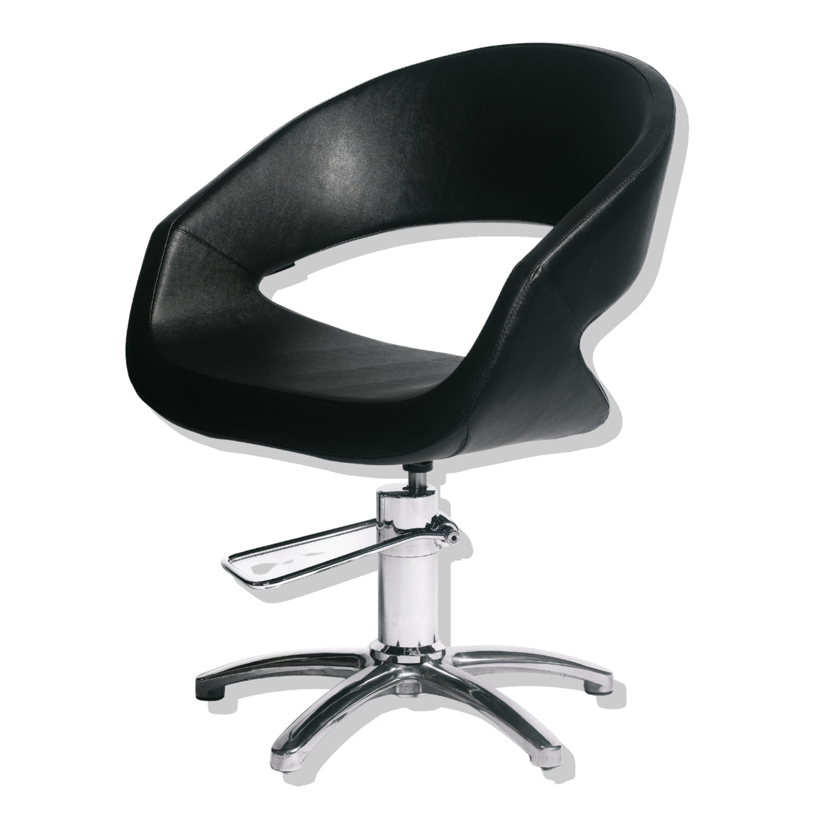 Sillon Caruso Negro Base Star Maletti