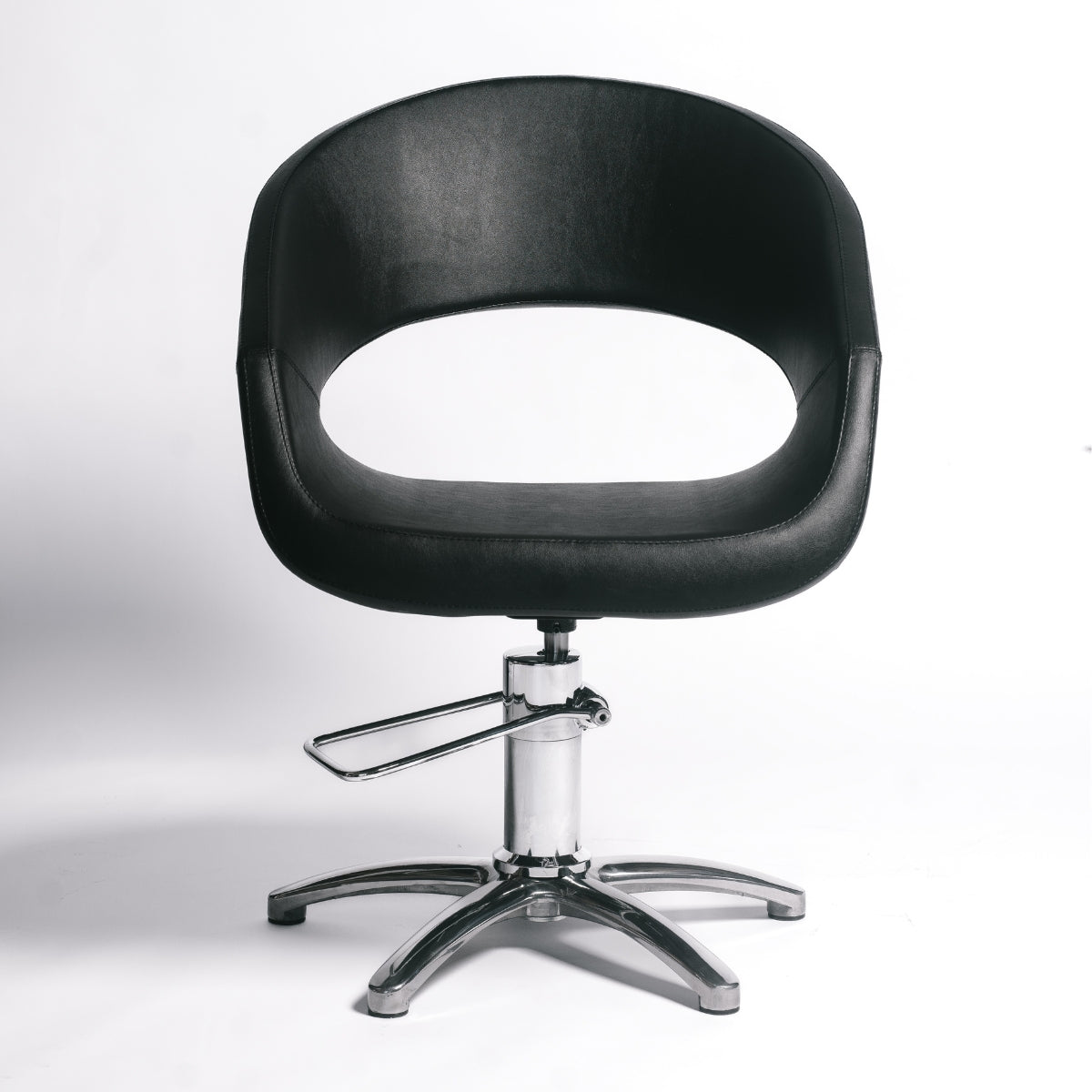 Sillon Caruso Negro Base Star Maletti