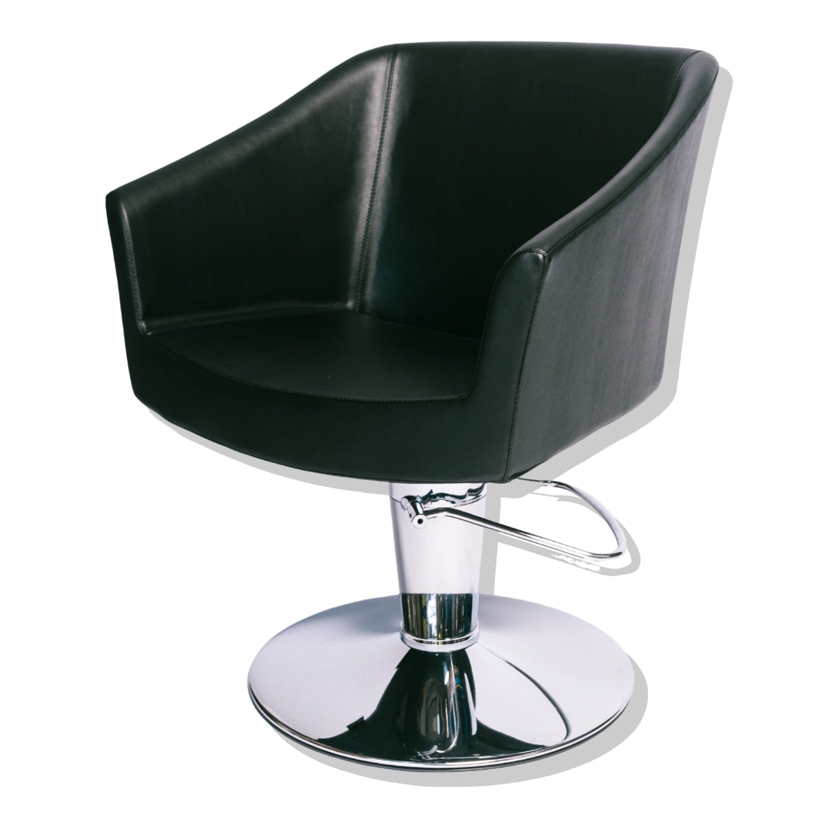 Sillon Gala Negro Base Ronde Maletti