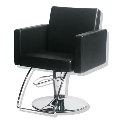 Sillon Rialto Negro Base Ronde Maletti